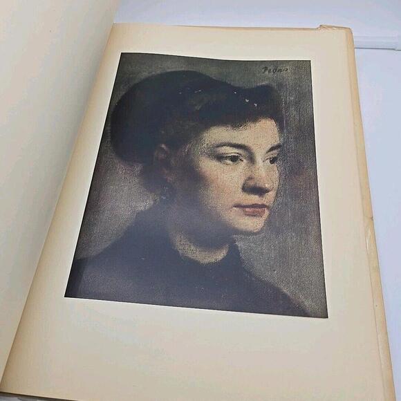 Vintage 1952 Abrams Art Book Degas (1834-1917)‎ 16 Beautiful Full Color Plates - Picture 6 of 16